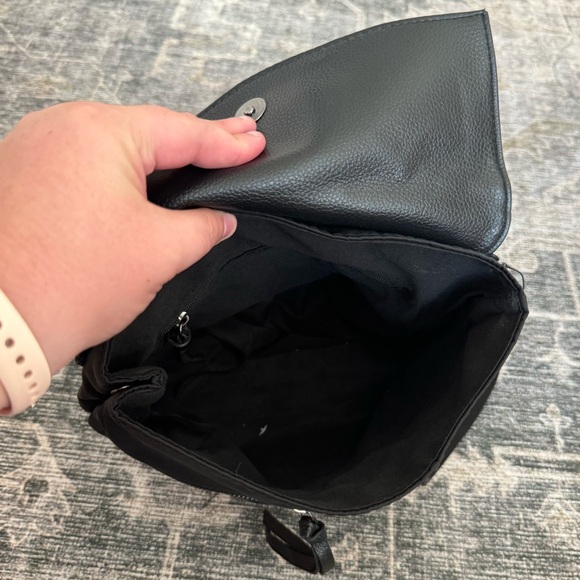 Black Mini Backpack - Picture 4 of 6